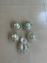 Handmade Flower kumkum Lid Dibbi Sindoor/Roli/Kumkum Dibbi, Gold And Multi Color, Dibbi Set, Kumkum box, Return Gifts, Wedding Gifts